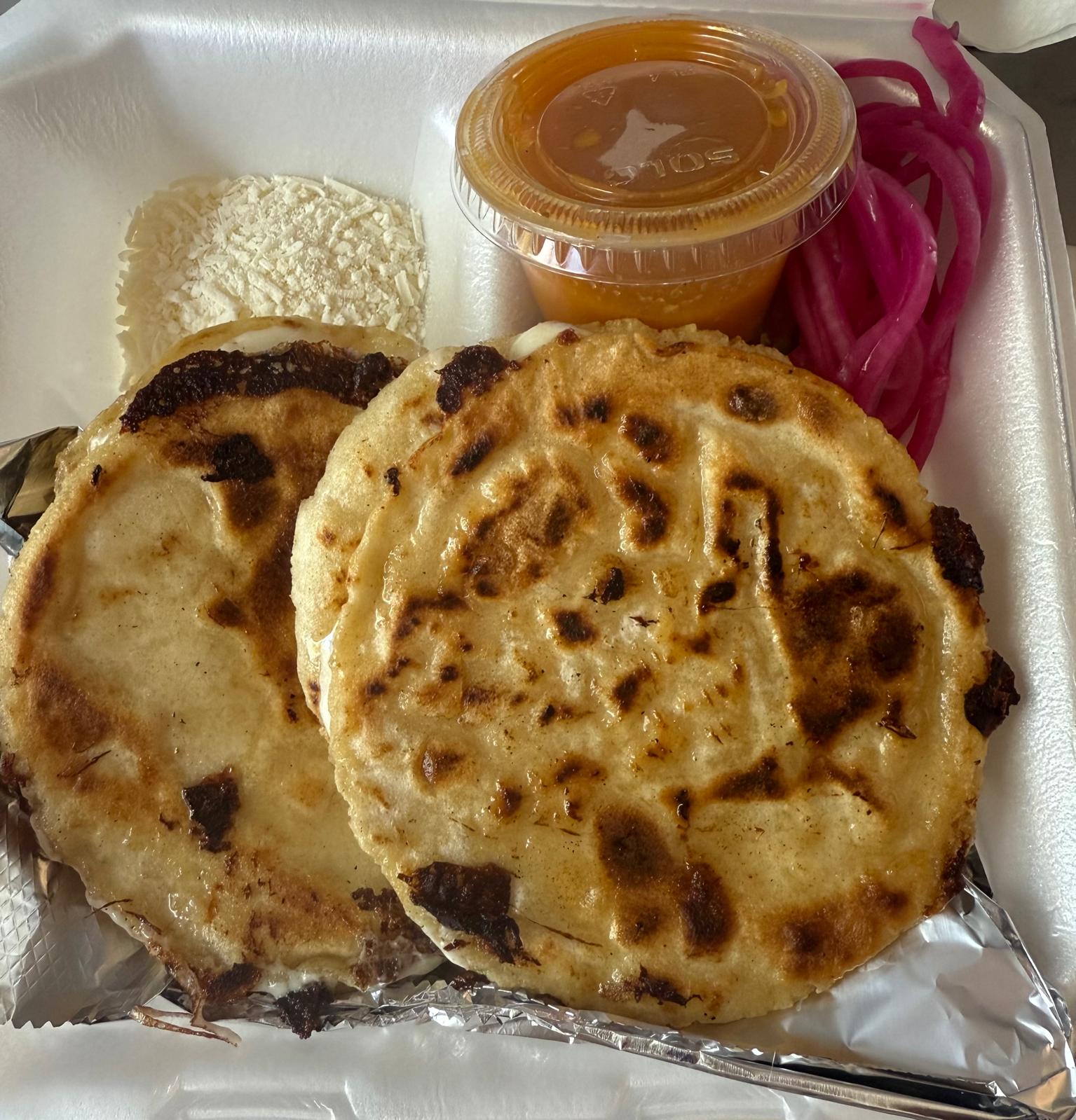 Tortilla con quesillo